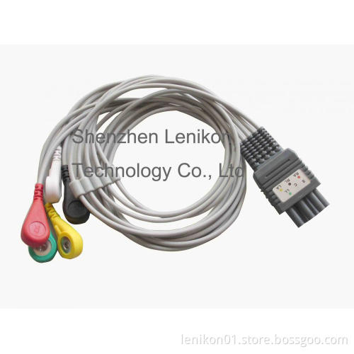 E2157 Colin 3 Leads Snap Lead cable